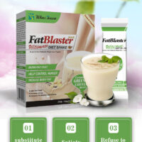 slimming fatblaster diet shake with vanilla flavor & fat burning effect
